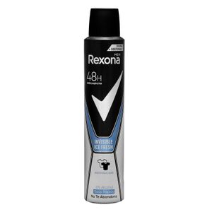 Desodorante invisible ice fresh Rexona Men antitranspirante y antimanchas