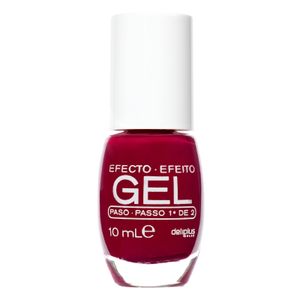 Laca de uñas efecto gel Deliplus 660 granate