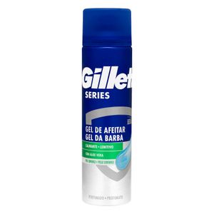 Gel de afeitar piel sensible Gillette con aloe vera