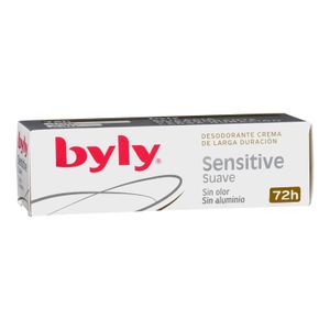 Desodorante en crema sensitive suave Byly sin olor y aluminio