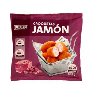 Croquetas de jamón Hacendado ultracongeladas