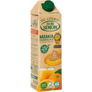 Zumo Exprimido Naranja Con Pulpa - Brik