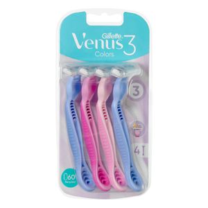 Maquinillas depilación desechables Gillette Venus Colors 3 hojas