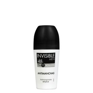 Desodorante roll-on Invisible men antimanchas Deliplus antitranspirante