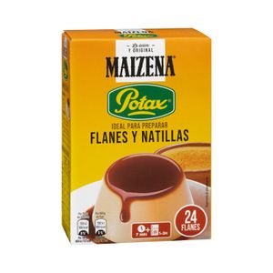 Preparado en polvo flanes y natillas Maizena Potax