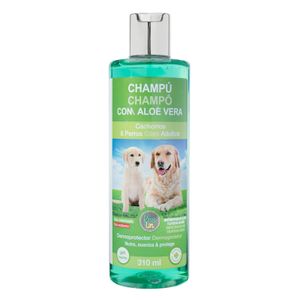 Champú cachorros y perro adulto con aloe vera Krislin