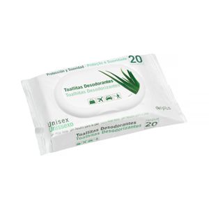 Toallitas desodorantes con aloe vera Deliplus