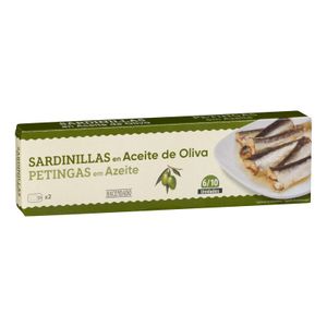 Sardinillas en aceite de oliva Hacendado