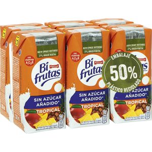 Bifrutas Tropical Zero Pack de 6