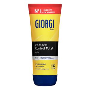 Gel fijador cabello control total Giorgi fijación 5