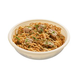 Noodles Yakisoba con carne y verduras