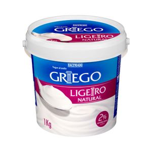 Yogur griego ligero natural Hacendado 2% m.g