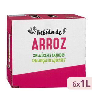 Bebida de arroz sin azúcares añadidos Hacendado