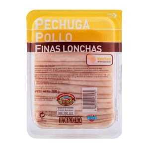 Pechuga de pollo Hacendado finas lonchas