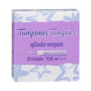 Tampones mini Deliplus con aplicador compacto