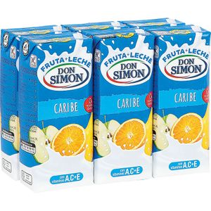 Zumo de Frutas y Leche Sabor Caribe P-6