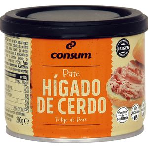 Pate Hígado de Cerdo Lata