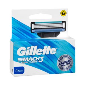 Recambios maquinilla de afeitar Gillette Mach Sport 3 hojas