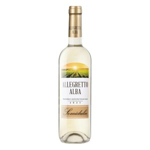 Vino blanco semidulce Allegretto Alba