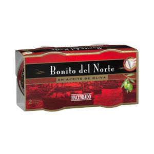 Bonito del norte en aceite de oliva Hacendado