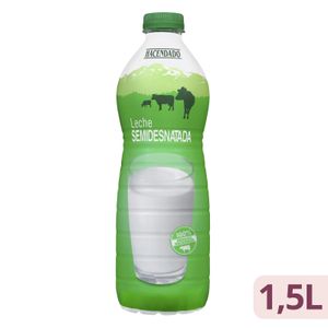 Leche semidesnatada Hacendado