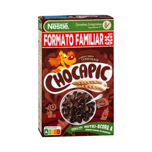 Cereales integrales copos de trigo Chocapic Nestlé con chocolate