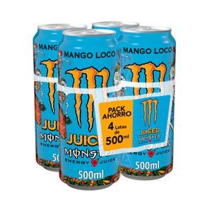 Bebida energética Mango Loco Monster