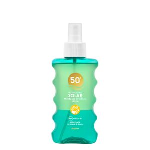 Aceite protector solar Deliplus FPS 50+ resistente al agua