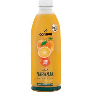 Zumo Naranja sin Pulpa Refrigerado