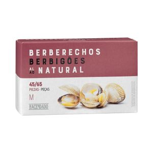 Berberechos al natural M Hacendado