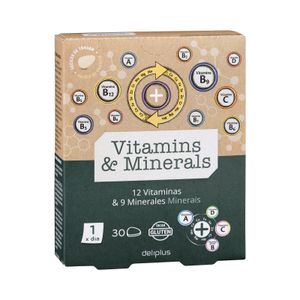 Comprimidos Vitaminas y Minerales Deliplus