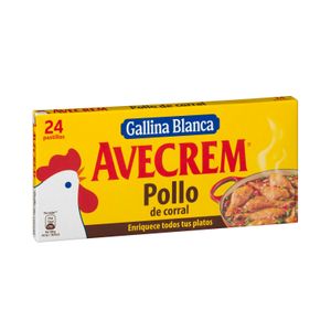 Caldo de pollo Avecrem en pastillas