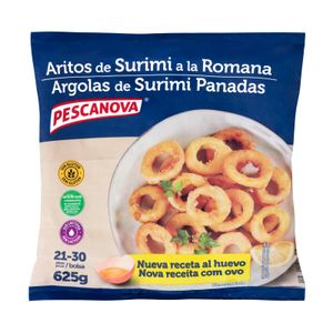 Aritos de surimi a la romana Pescanova ultracongelados