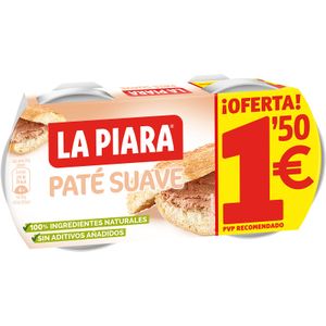 Paté Suave Natural Pack de 2