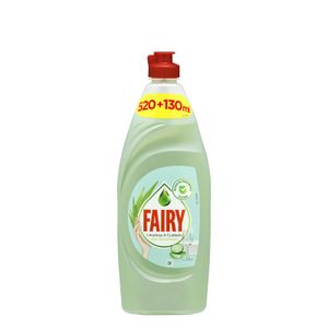 Lavavajillas Aloe Vera y Pepino Fairy líquido