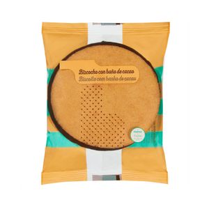 Bizcocho con baño de cacao Hacendado