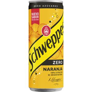 Refresco Naranja Zero Lata