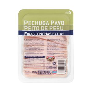 Pechuga de pavo finas lonchas Hacendado