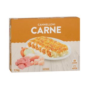 Canelones de carne Hacendado ultracongelados