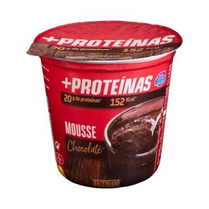 Mousse sabor chocolate +Proteínas Hacendado 20 g proteínas