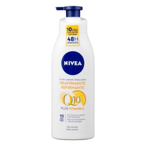 Loción corporal reafirmante Q10 Nivea y vitamina C