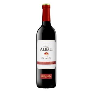 Vino tinto D.O Valdepeñas Viña Albali crianza