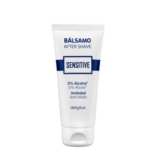 Bálsamo after shave Sensitive Deliplus 0% alcohol antiedad