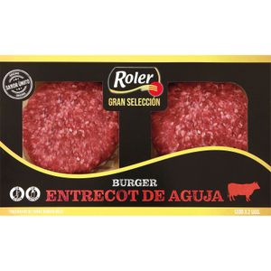 Burger Entrecot Aguja 2 Unidades