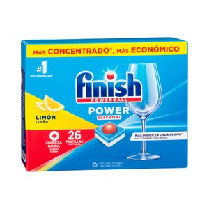 Lavavajillas Power Essential Finish en pastillas