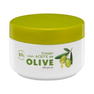 Crema corporal nutritiva Deliplus con aceite de oliva