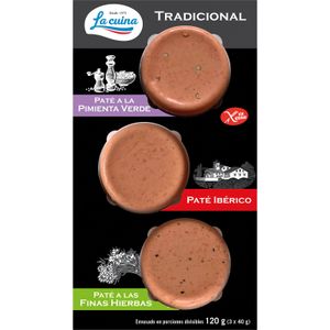 Tabla de Paté Tradicional Pimienta-Ibérico-F.hierb