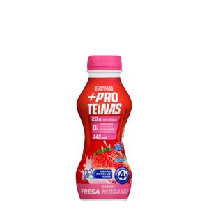 Bebida láctea desnatada sabor fresa +Proteínas Hacendado 0% m.g 20 g proteínas