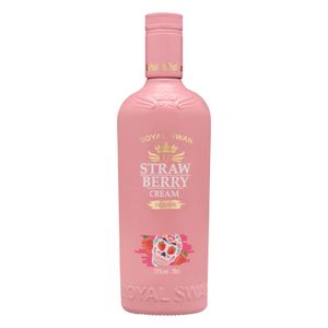 Licor crema de fresa Royal Swan