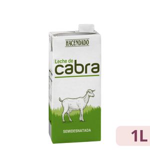 Leche semidesnatada de cabra Hacendado